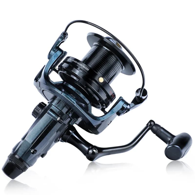 Moulinet spinning surfcasting Sougayilang full métal 13+1BB drague 25KG pour pêche traîne et surf mer