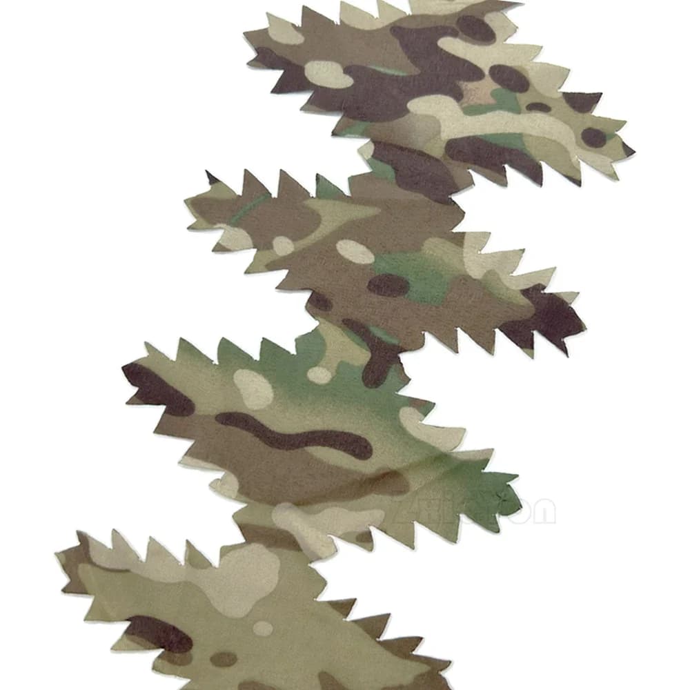 Bandes camouflage découpe laser 3D - Accessoires ghillie sac à dos chasse bricolage