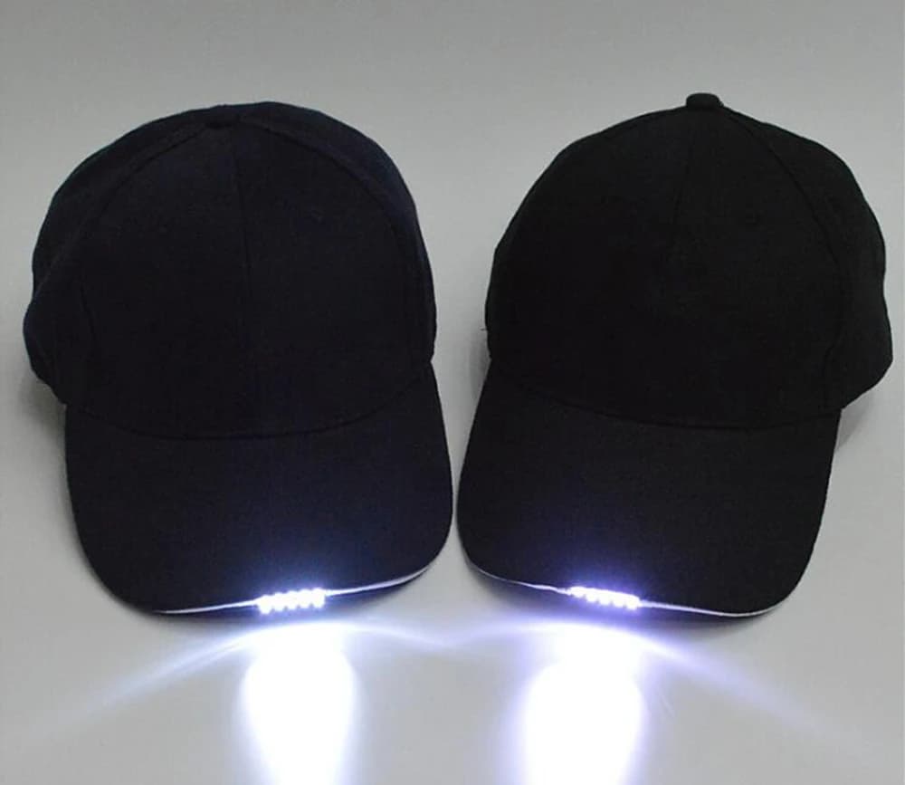 Casquette LED pêche nocturne - 5 lumières puissantes pour chasse et lecture en extérieur