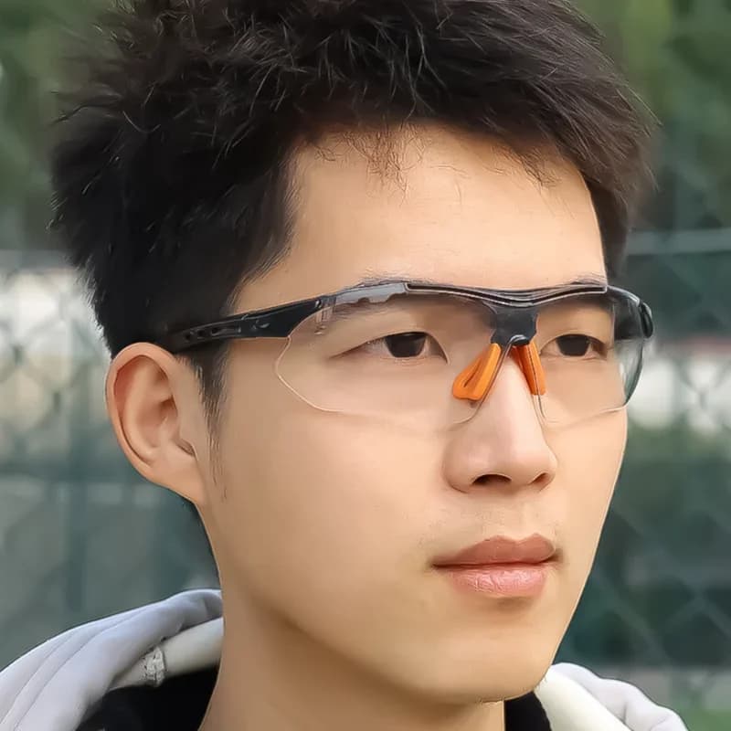 Lunettes de sécurité anti-sable ventilées pour pêche en mer - Protection vent et éclaboussures