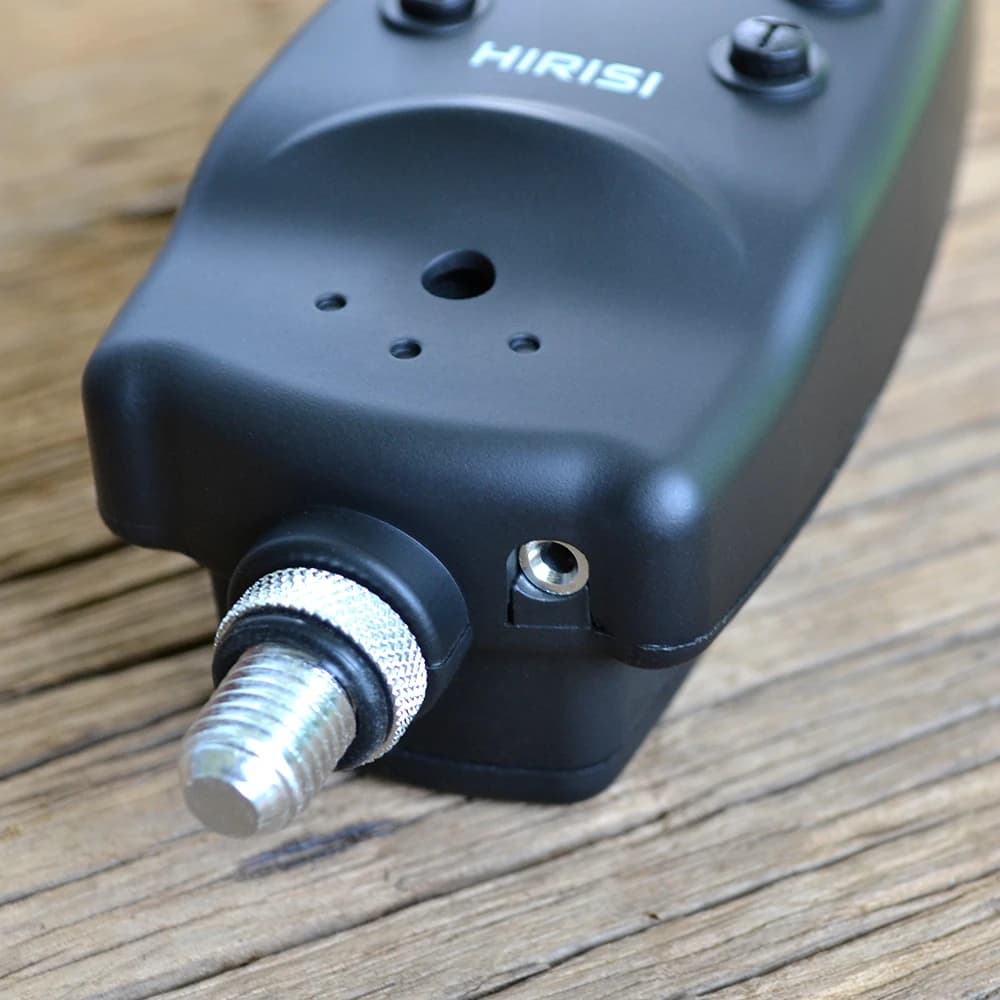 Alarme de touche carpe Hirisi avec LED - Indicateur lumineux pour équipement de pêche