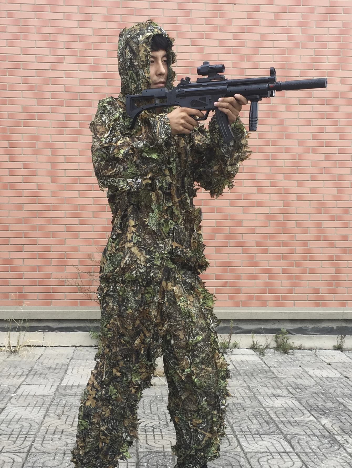 Combinaison ghillie camouflage jungle pour toute la famille - Tenue chasse pêche CS training