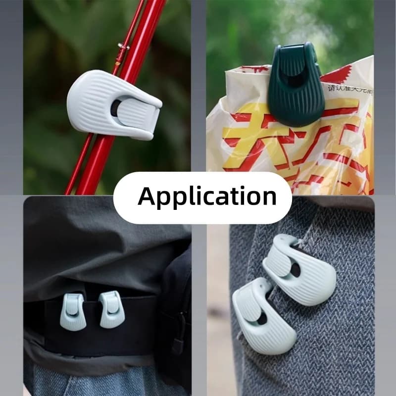 Fixation portable pour canne à pêche avec clip de serrage pour pêche plage et transport