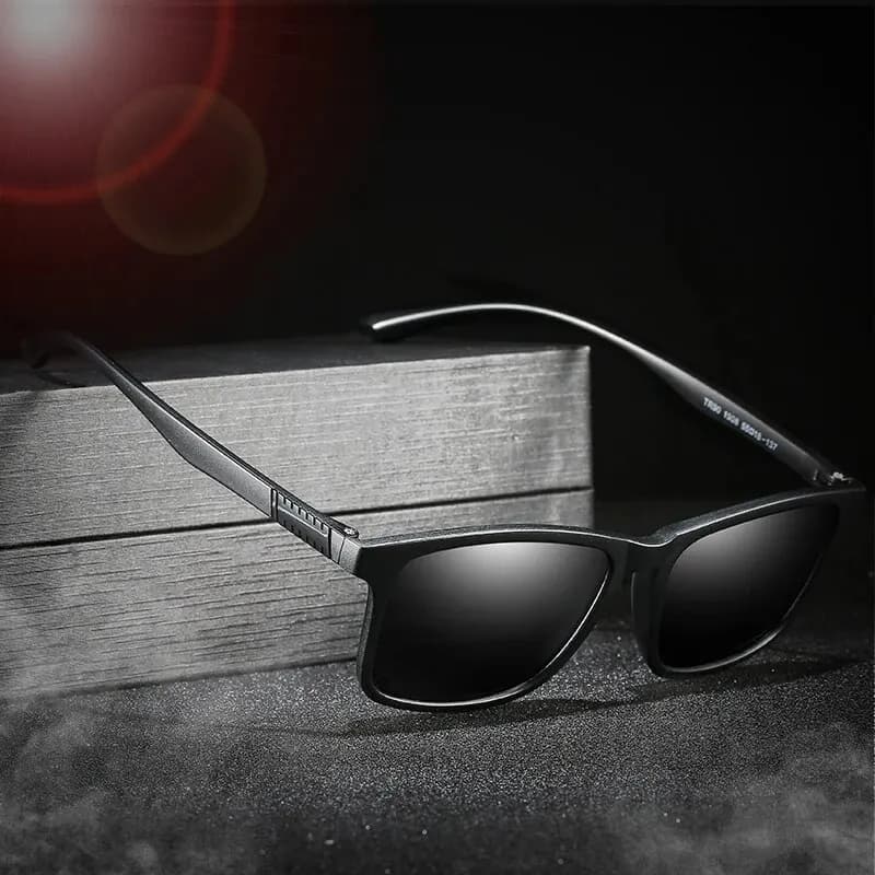 Lunettes de soleil luxe homme TR90 ultra-légères pour pêche sportive - Conduite polarisées
