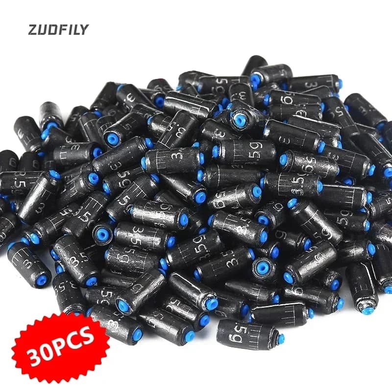 Plombs pêche mer échelle précise 1g à 10g - 30 plombs plombée lancer loin pêche professionnelle