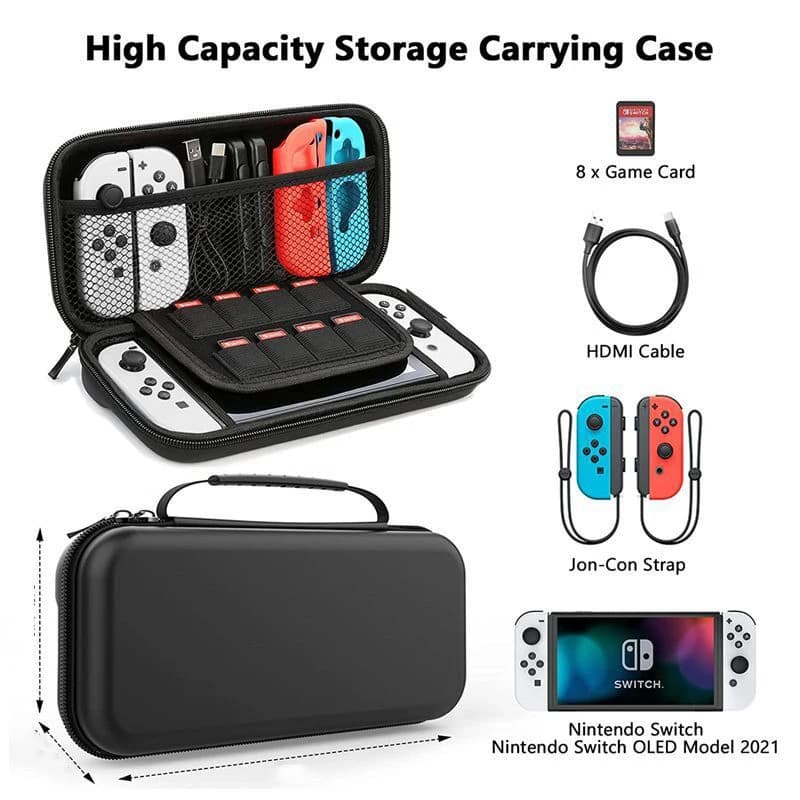 Sac de transport étanche pour Nintendo Switch - Rangement voyage portable et durable pour console