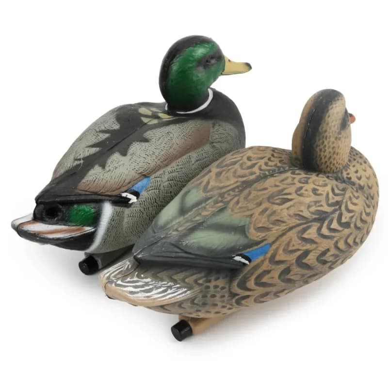Leurres canards flottants 3D avec quille 1/6 pièces pour chasse pêche accessoires extérieurs