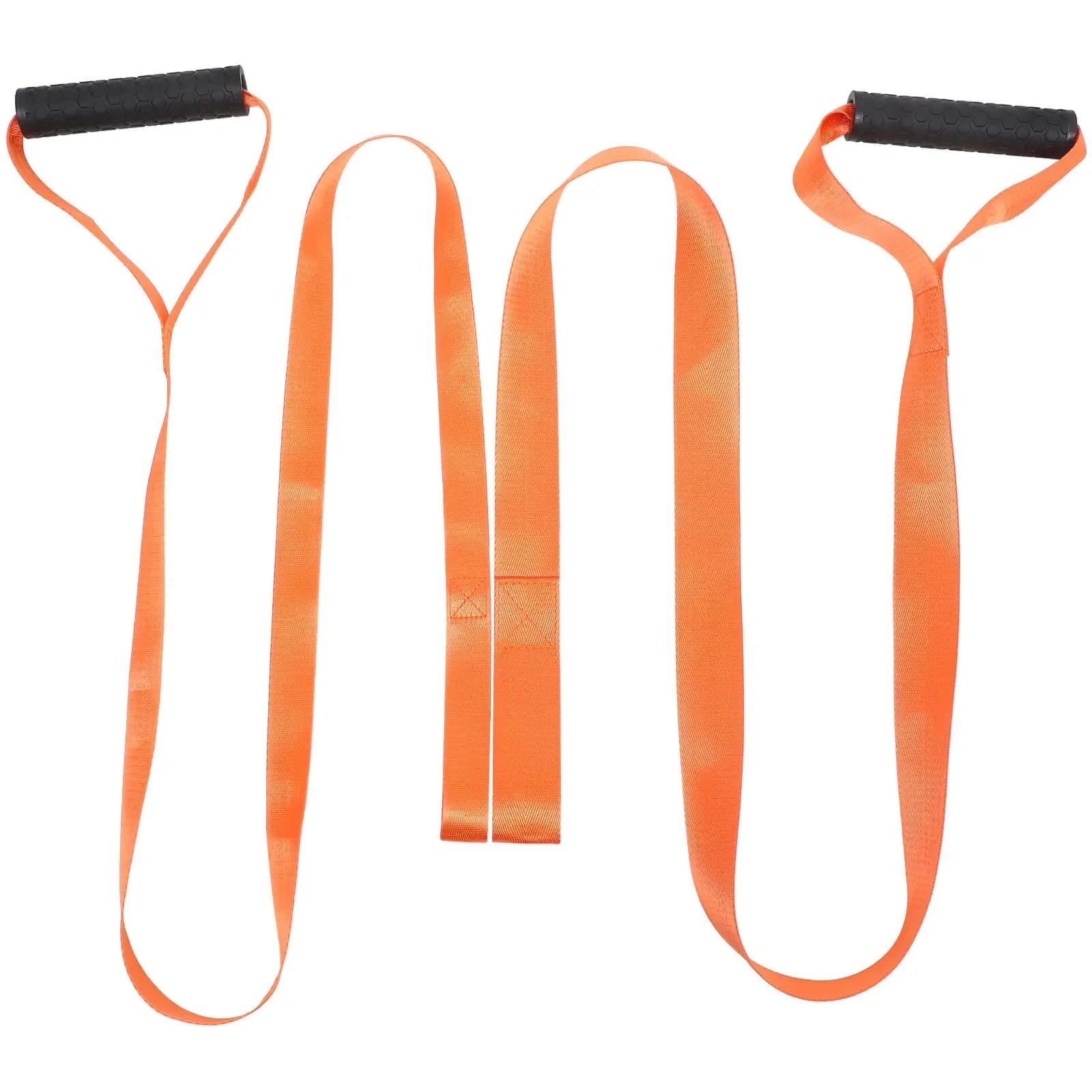 Set 2 sangles de traction cerf 25mm/38mm avec poignées pour transporter gros poissons pêche