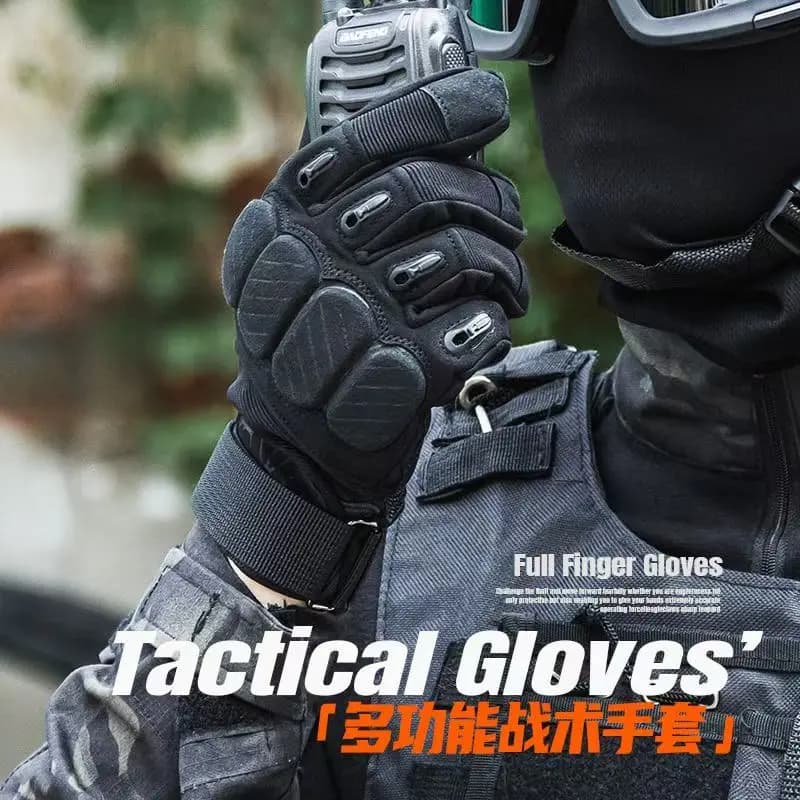 Gants tactiques écran tactile paintball airsoft pêche tir randonnée homme doigts pleins