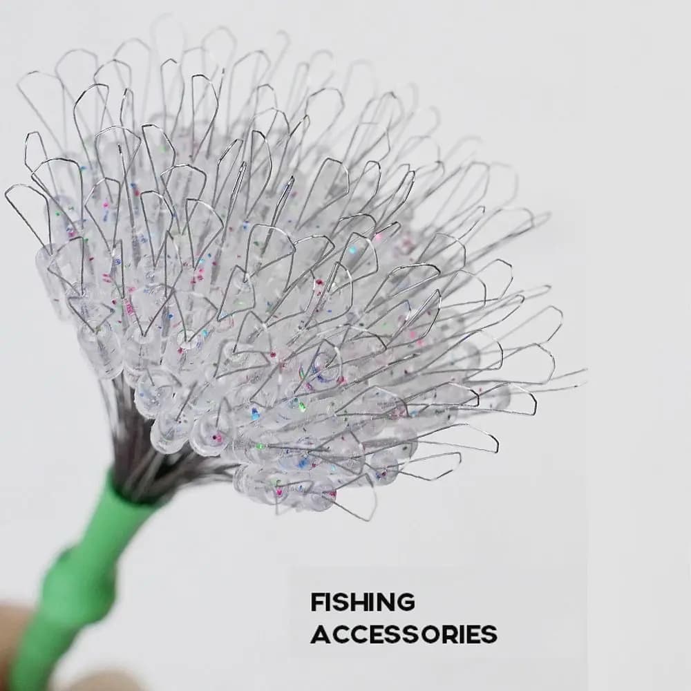 100 anti-emmêleurs en silicone pour flotteurs et lignes de pêche tailles SS à LL