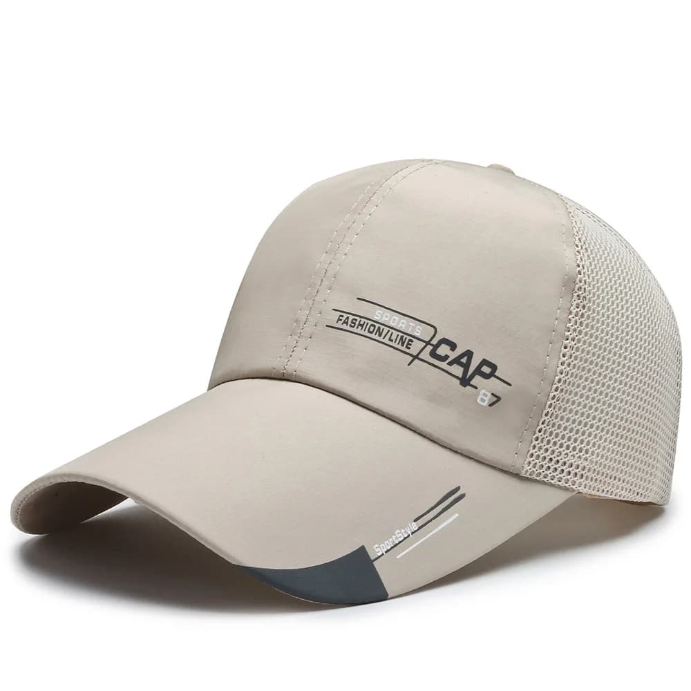 Chapeau de pêcheur été homme séchage rapide coréen respirant maille casual pour pêche