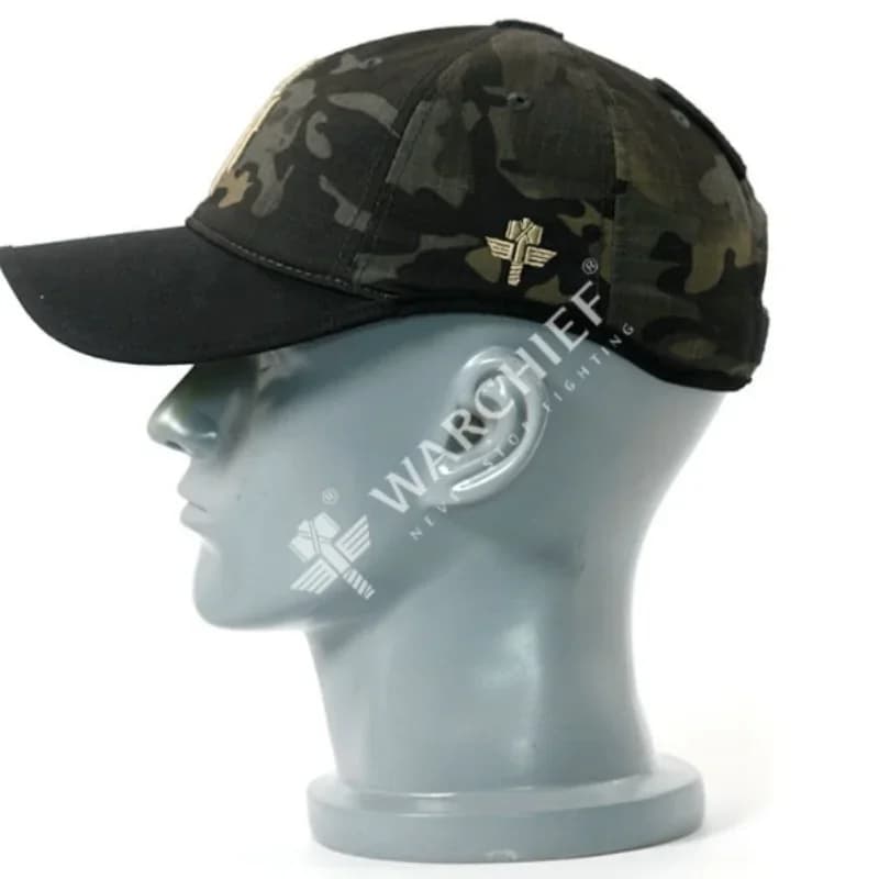 Casquette tactique opérateur pêche chasse randonnée blue multicam noir camouflage training