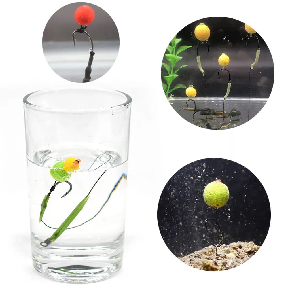 Boilies flottants aromatisés maïs - Appât artificiel odorant pour pêche à la carpe moderne