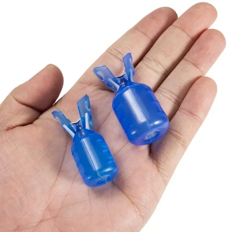 10 protège-hameçons en ABS pour leurres calmar - Capuchons de sécurité taille S et L - Accessoires pêche