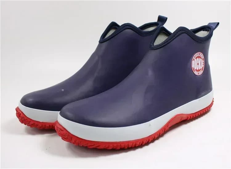 Bottes de pluie homme 2025 mode automne imperméables antidérapantes chaussures travail bota masculina