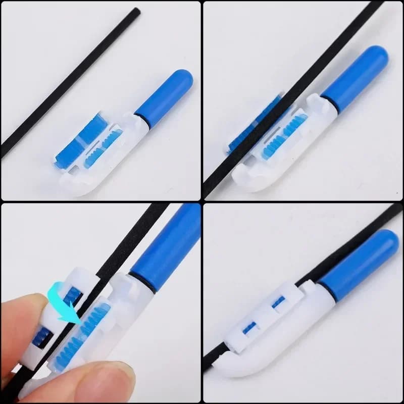 Bâton lumineux LED détachable 1-5 pièces pour alarme mordage pêche de nuit étanche