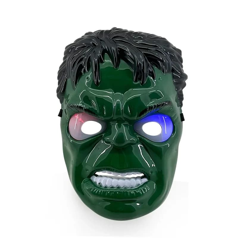 Masque cosplay Spider-Man LED - Déguisement super-héros pour fêtes pêche thématiques
