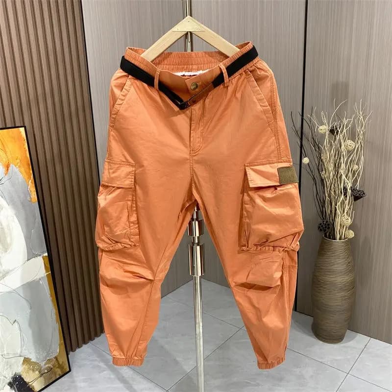 Pantalon harem fashion confort élastique poches cargo - Vêtements pêche décontractée