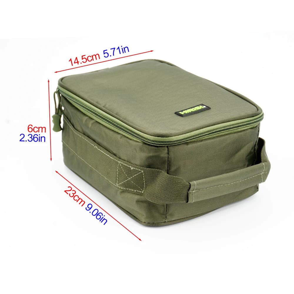 Sac pêche imperméable Hirisi portable avec 3 séparateurs réglables pour équipement et accessoires