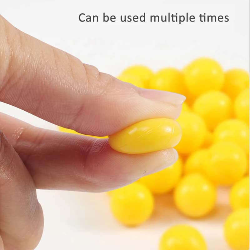 Perles flottantes parfum maïs pour carpe - Bait beads 8-14mm TPR pour hair rig et pêche en surface