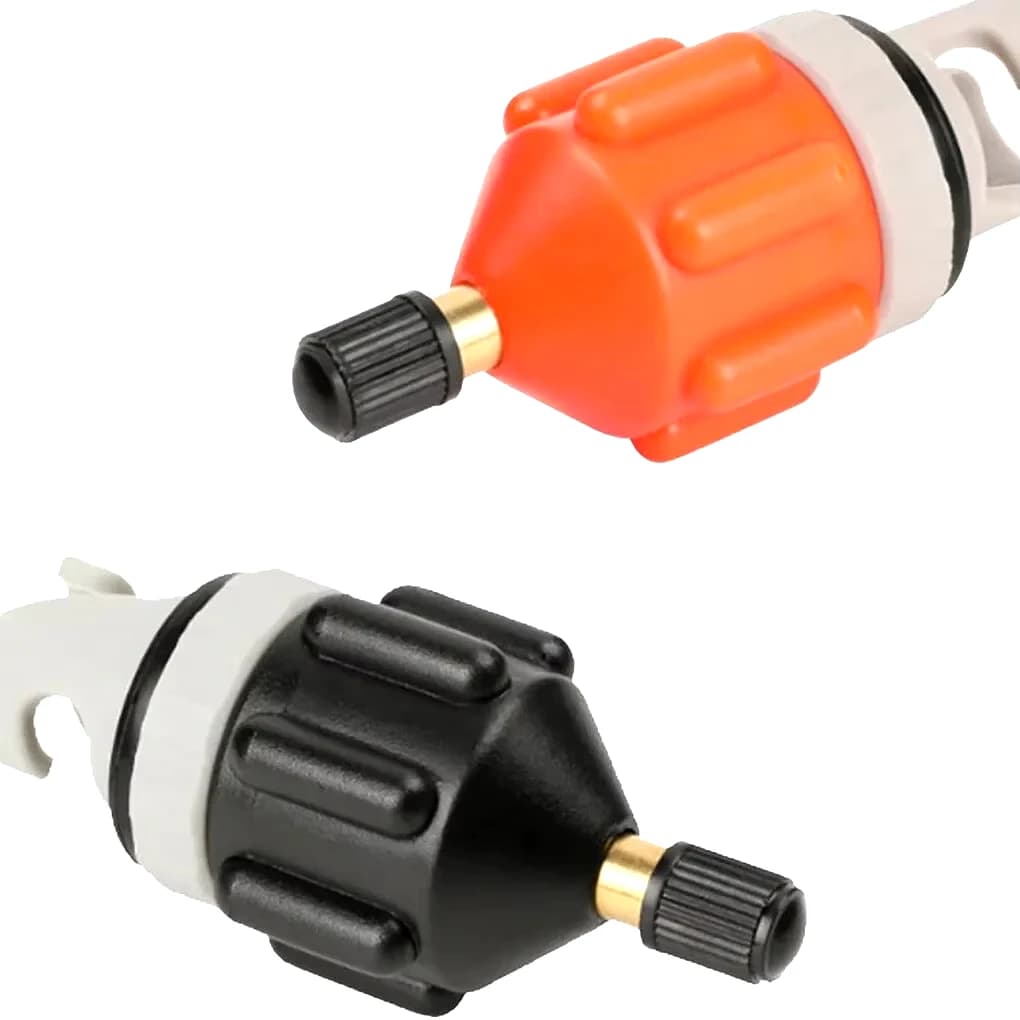 Adaptateur valve air DIZETION étanche résistant pour pompe kayak bateau gonflable pêche