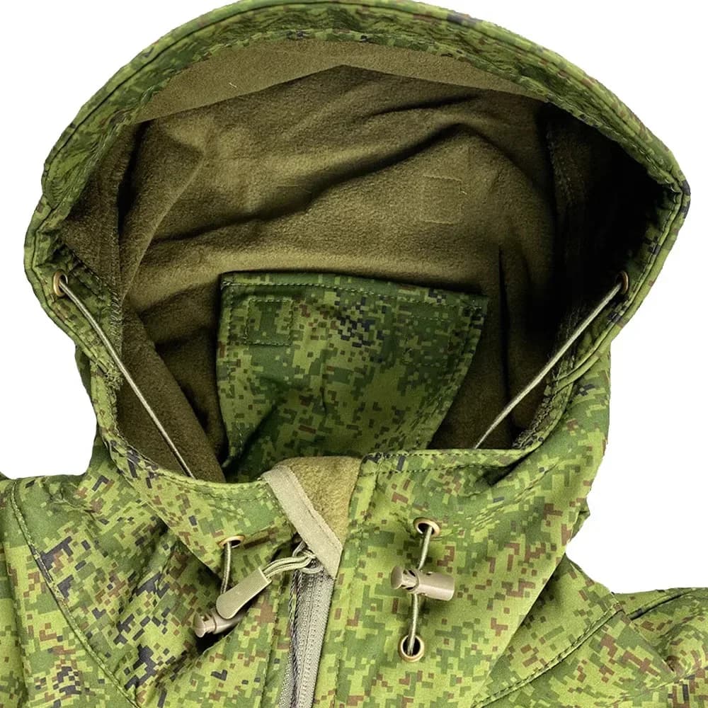 Veste camouflage tactique russe imperméable - Veste softshell homme pêche printemps automne