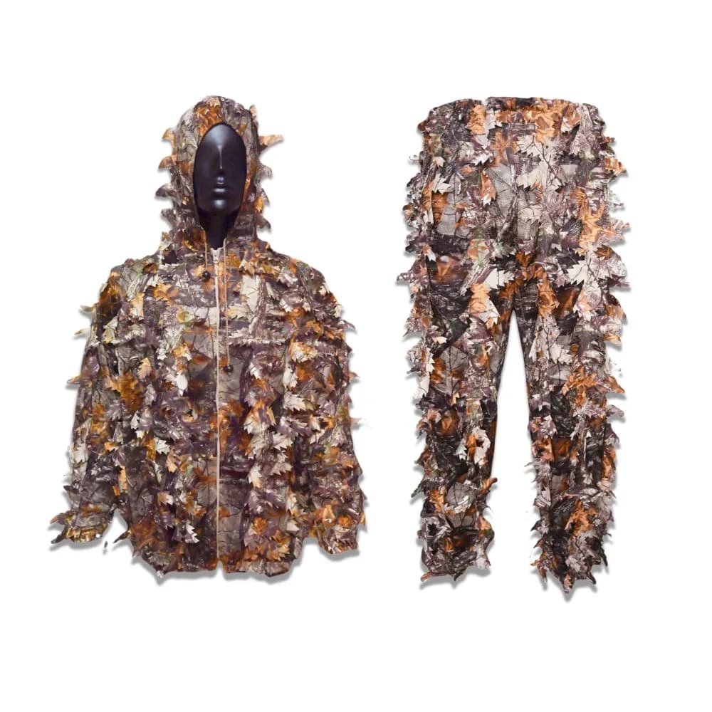 Costume ghillie camouflage jungle stealth - Tenue discrète airsoft pêche chasse battle royale