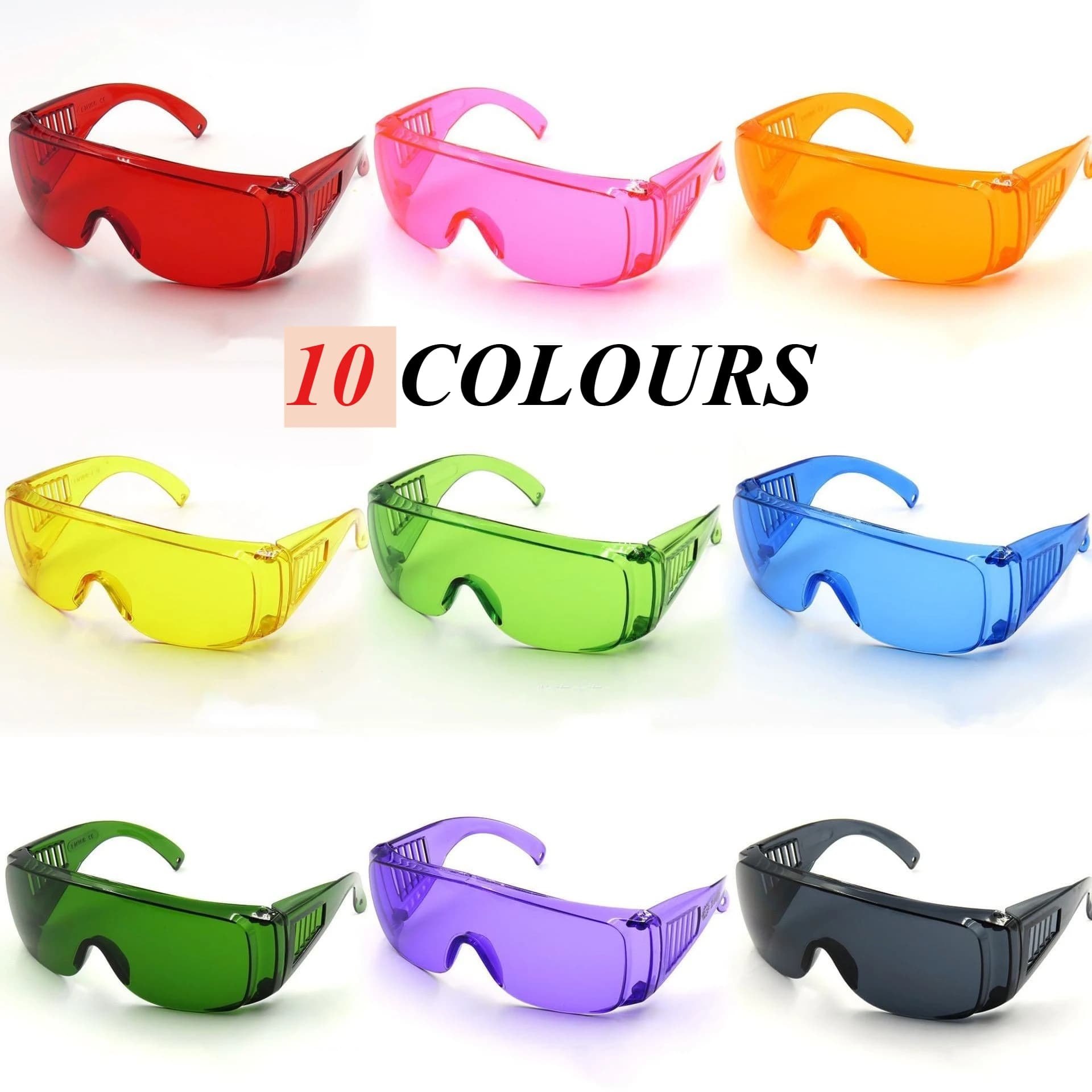 Lunettes de sport femme pêche colorées anti-vent et anti-UV - Protection optimale pour cyclisme et activités outdoor