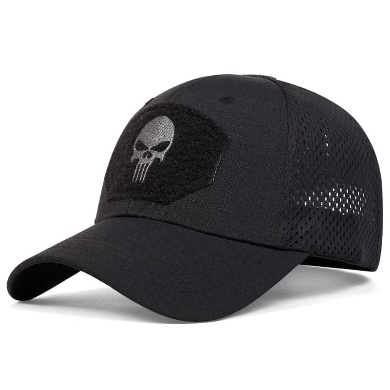 Casquette baseball camouflage mesh respirante ajustable pêche chasse été snapback