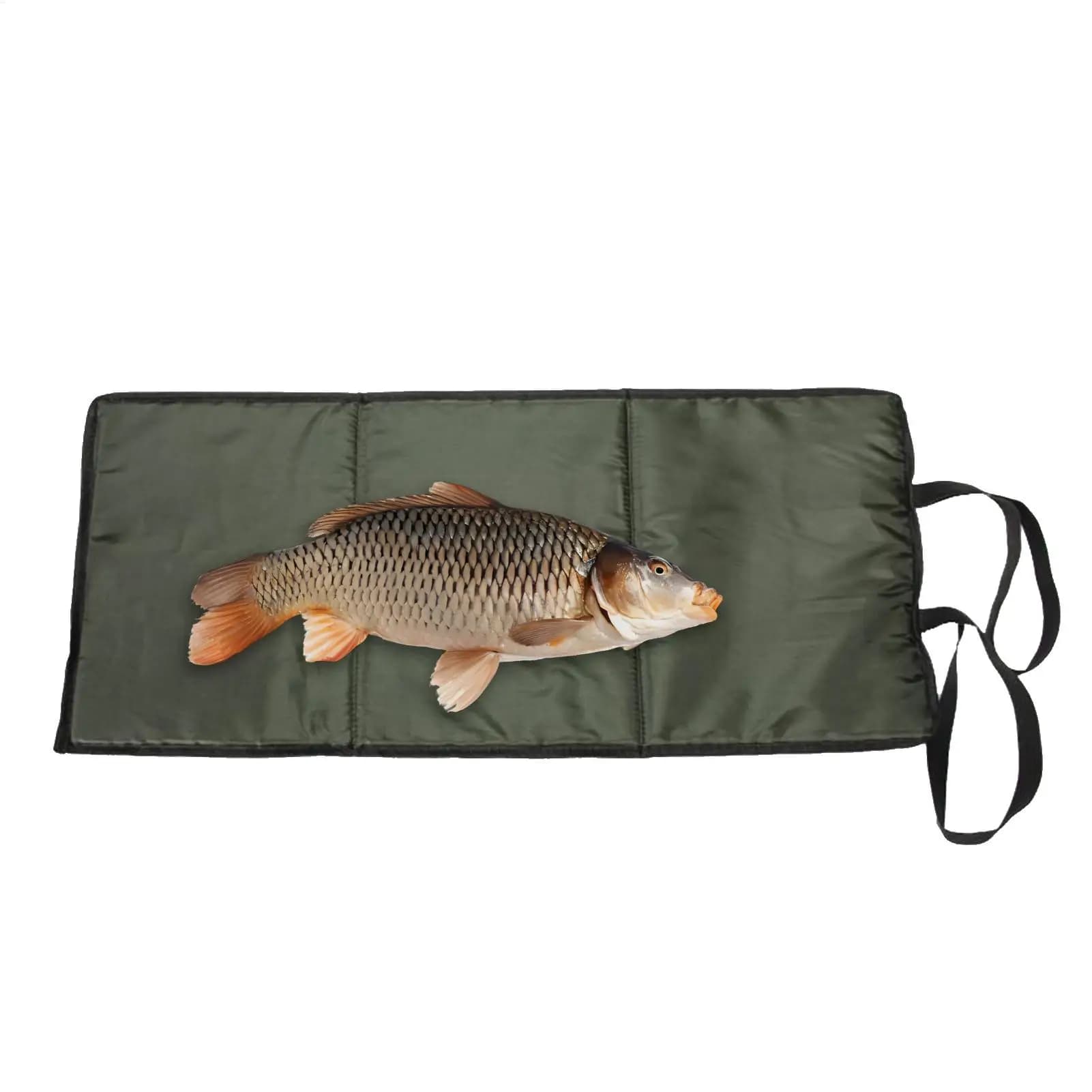 Tapis de décrochage pêche carpe portable - Équipement pêche cadeau pour mari papa petit ami