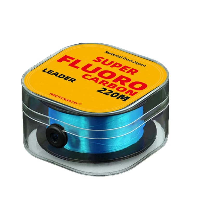Ligne de pêche fluorocarbone Japan 220M - Fil leader carbone invisible pour pêche à la mouche