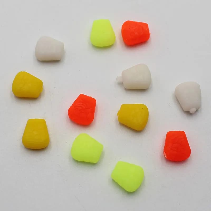 50 leurres maïs plastique méthode feeder carpe - Appâts faux coulants lents accessoires pêche