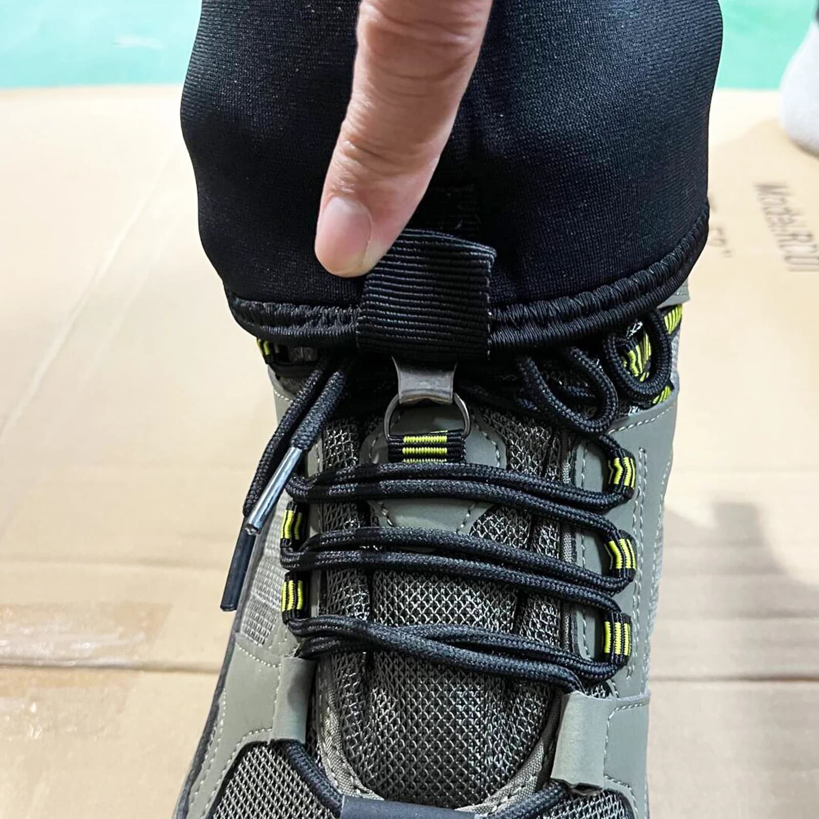 Chaussettes wading néoprène 4mm résistantes à l'abrasion pour pêche à la mouche unisexe