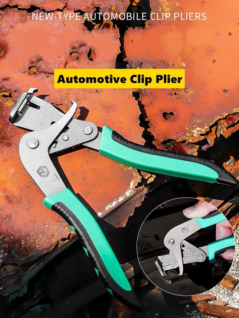 Pince à clips auto professionnelle - Kit de démontage pour panneaux et fixations de pêche