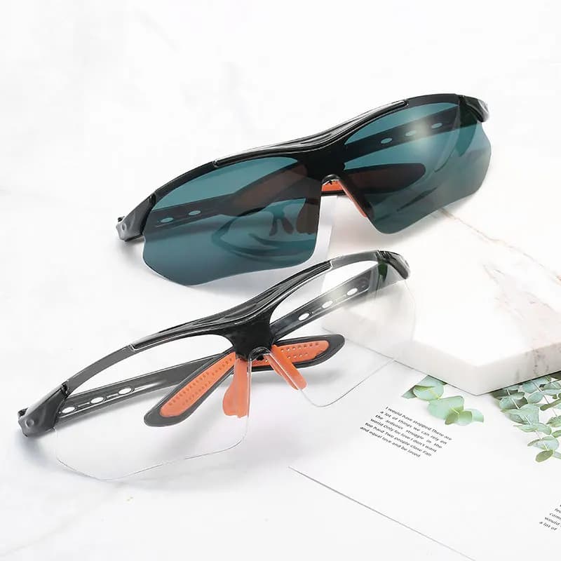 Lunettes de protection anti-sable vent laboratoire pêche sécurité vision claire sans obstruction