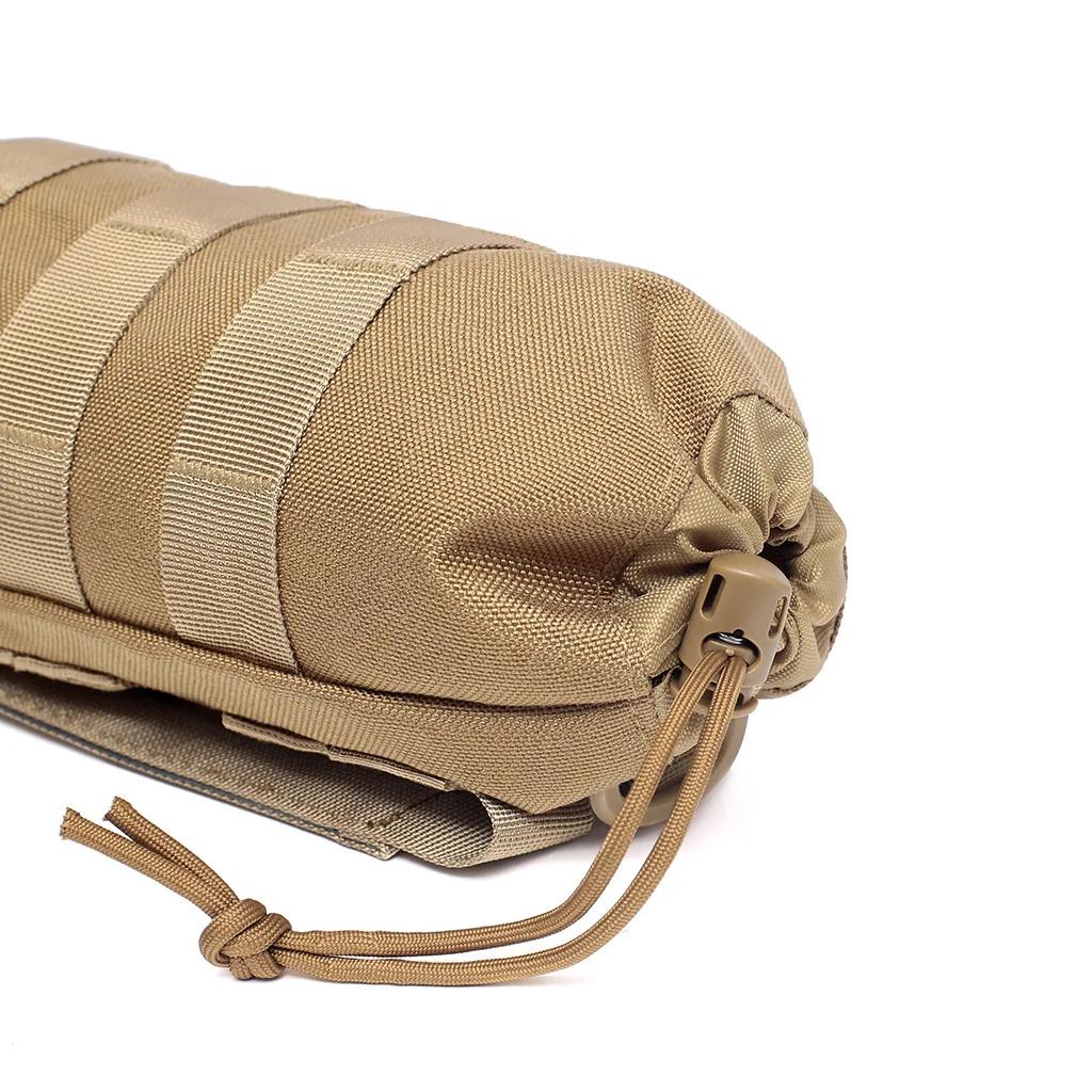 Pochette gourde MOLLE étanche transport camping randonnée pêche cyclisme équipement outdoor
