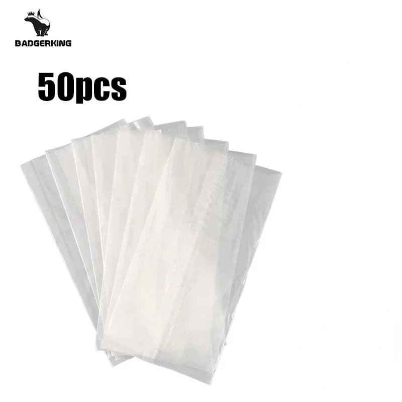 Lot de 50 sacs PVA solubles pour la pêche à la carpe, biodégradables et à dissolution