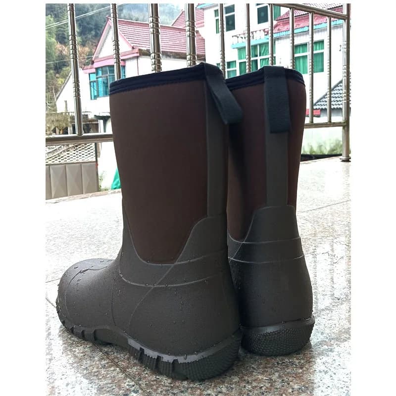 Bottes camouflage pêche et chasse - Rainshoes antidérapants bionique feuilles d'érable pour forêt