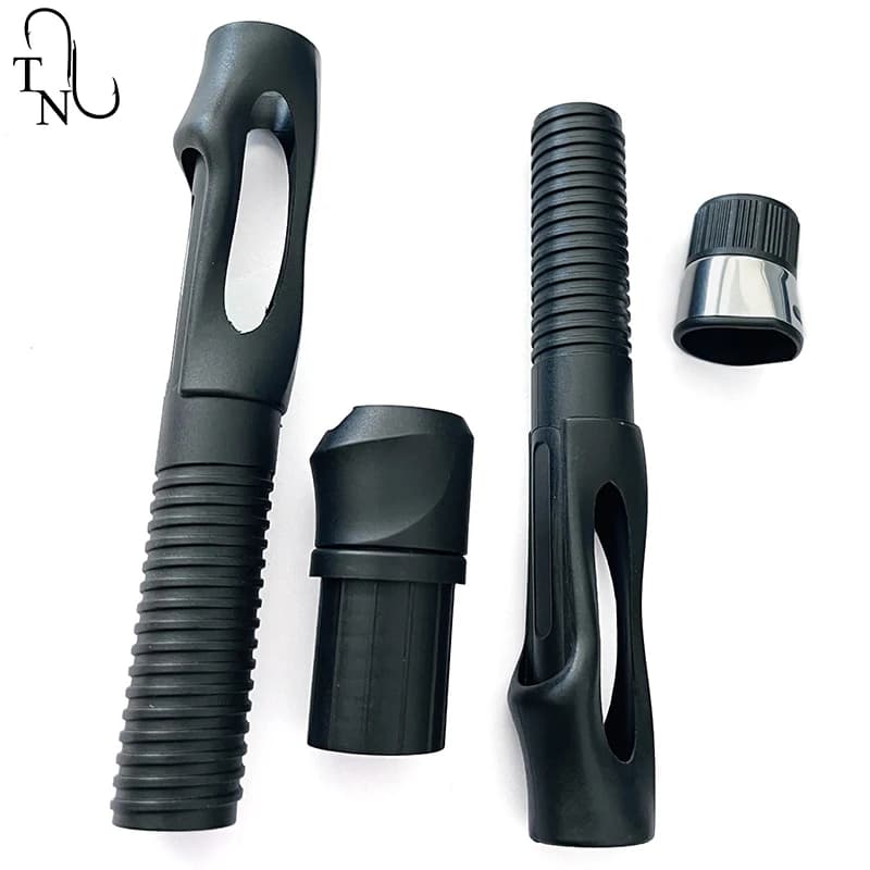 Siège de moulinet noir TN52 pour montage et réparation de cannes DIY - accessoires pêche bricolage