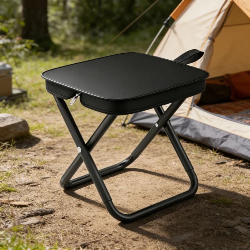 Tabouret pliant sac à main portable - Mini-siège pêche léger pour camping et voyage