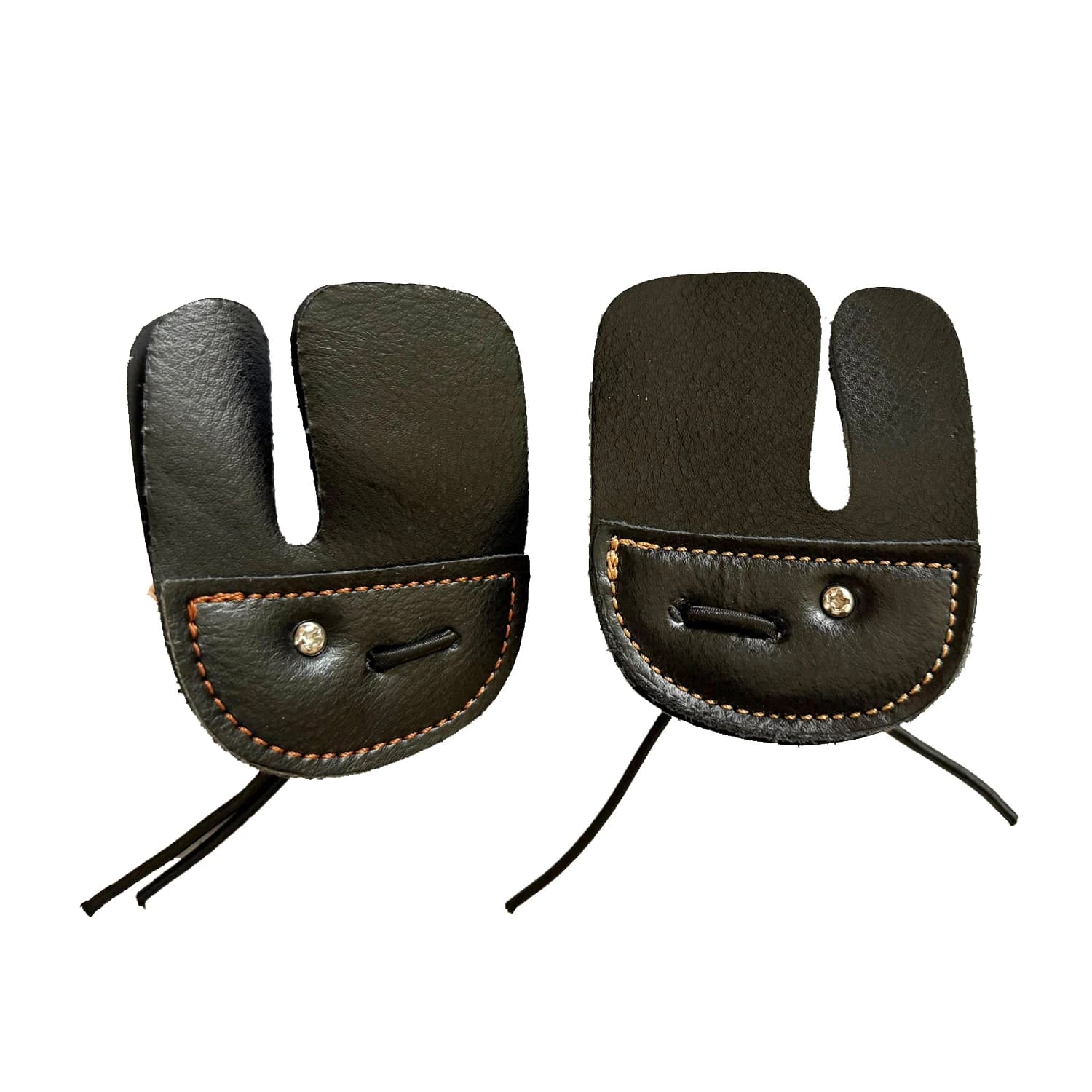 Protège-doigts archerie cuir vache double couche pêche arc droit gauche équipement