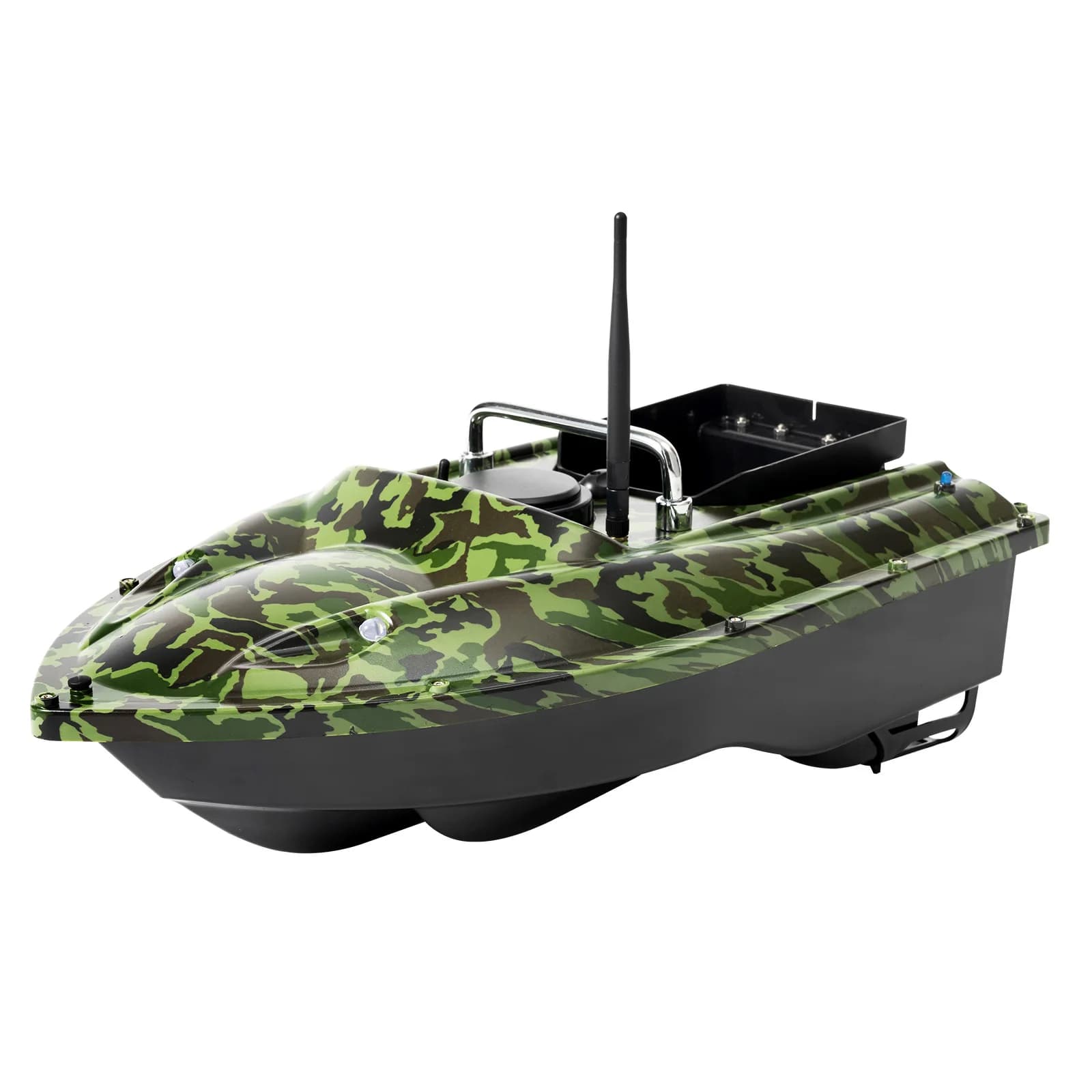 Bateau appât télécommandé 500m 1.5kg pour amorçage pêche en rivière et lac