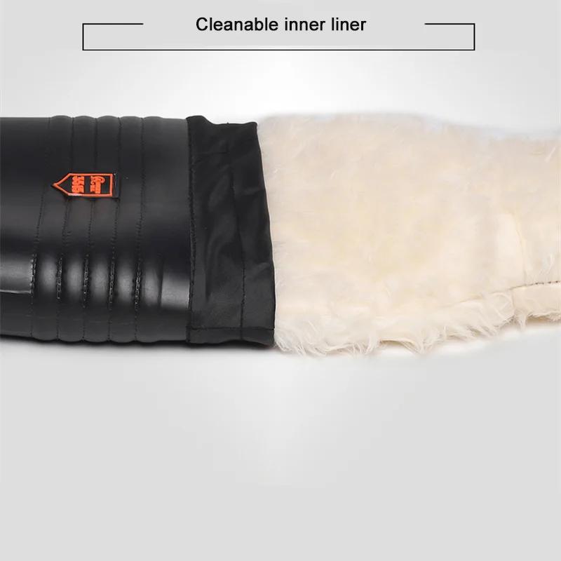 Bottes de pêche hiver imperméables hommes femmes doublure chaude neige antidérapantes
