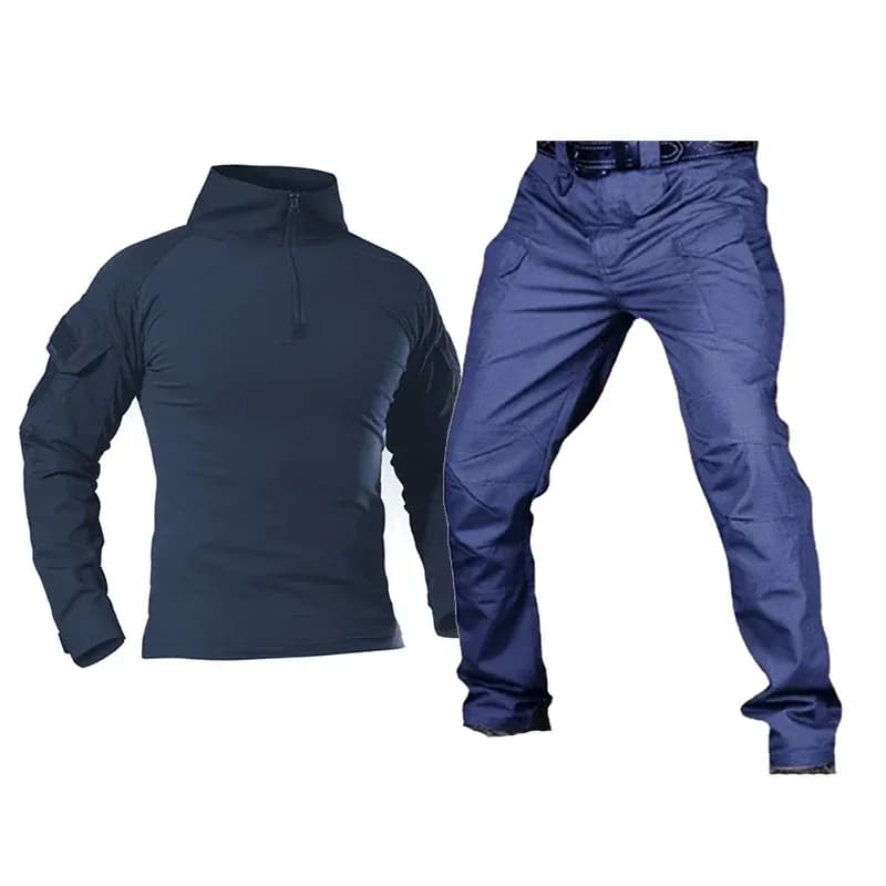 Tenue camouflage tactique IL Multicam Black - Set chasse et pêche discret pour activités outdoor