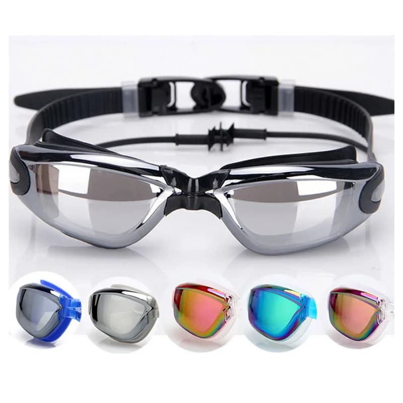 Lunettes de natation adulte avec correction optique anti-buée étanches piscine professionnelle