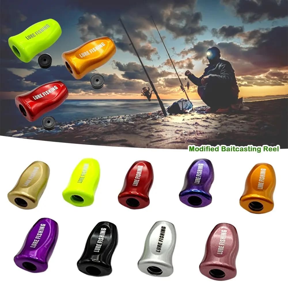 Accessoires modification moulinet baitcasting carbone portable - poignée balle grip TATULA pêche
