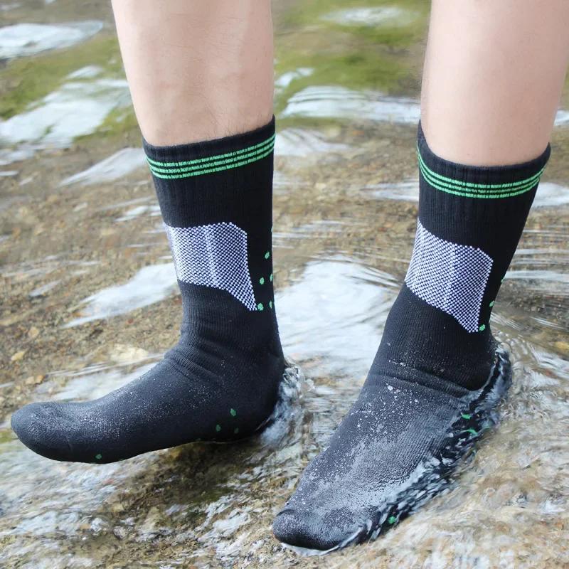 Chaussettes imperméables respirantes pour randonnée hiver pêche ski camping chaudes confortables
