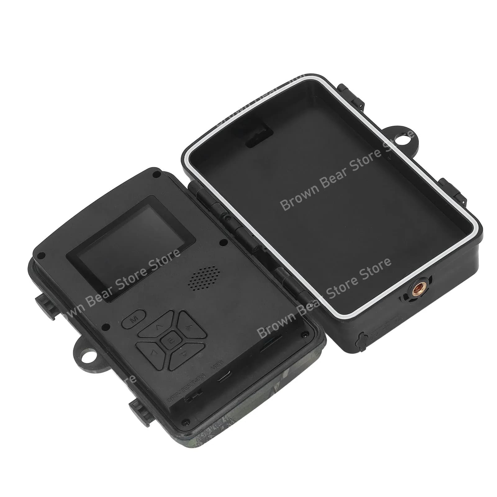 Caméra de chasse AL-113 1080P 38 LED IR déclenchement 0.7s étanche IP66 pour traçage animaux rapide