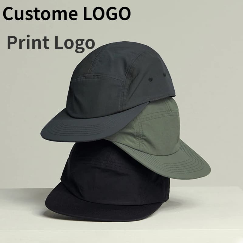 Casquette baseball personnalisable logo grand format séchage rapide pour pêche camping sports outdoor