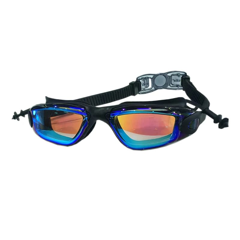 Lunettes de natation professionnelles 100% étanches - Protection UV anti-buée pour hommes femmes jeunes